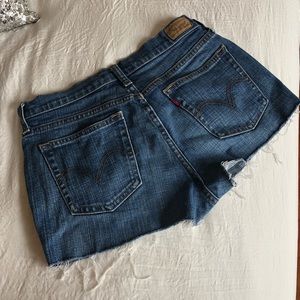 Levi’s high-waisted shorts